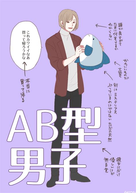 a 型 男子 ab 型 女子